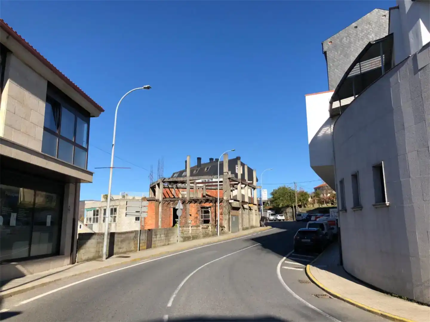 Vista exterior de Pis en venda en Viana do Bolo amb Aire condicionat i Traster