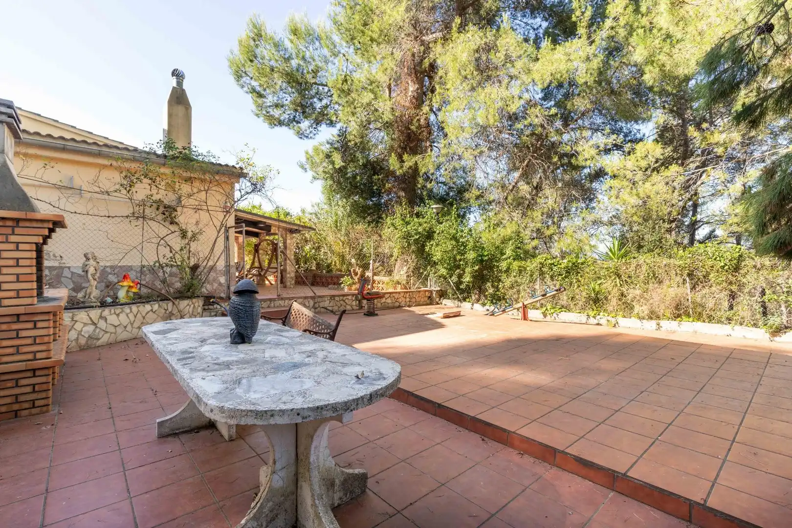 Terrassa de Casa o xalet en venda en Rubí amb Aire condicionat, Jardí privat i Terrassa