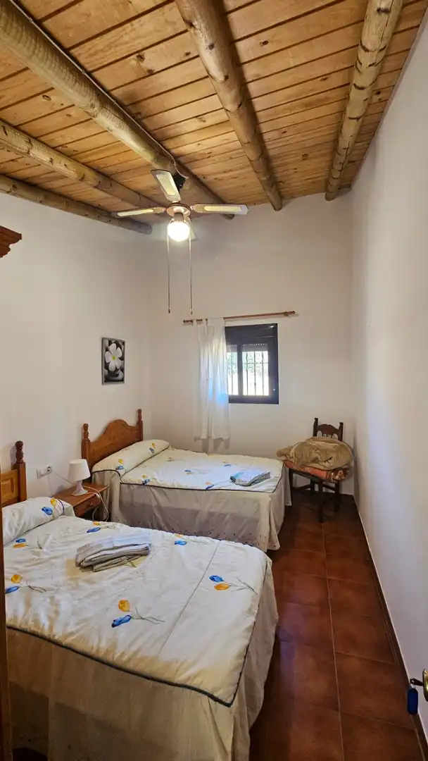 Habitación de Casa o chalet en venta en Higuera de la Sierra con Aire acondicionado, Jardín privado y Terraza