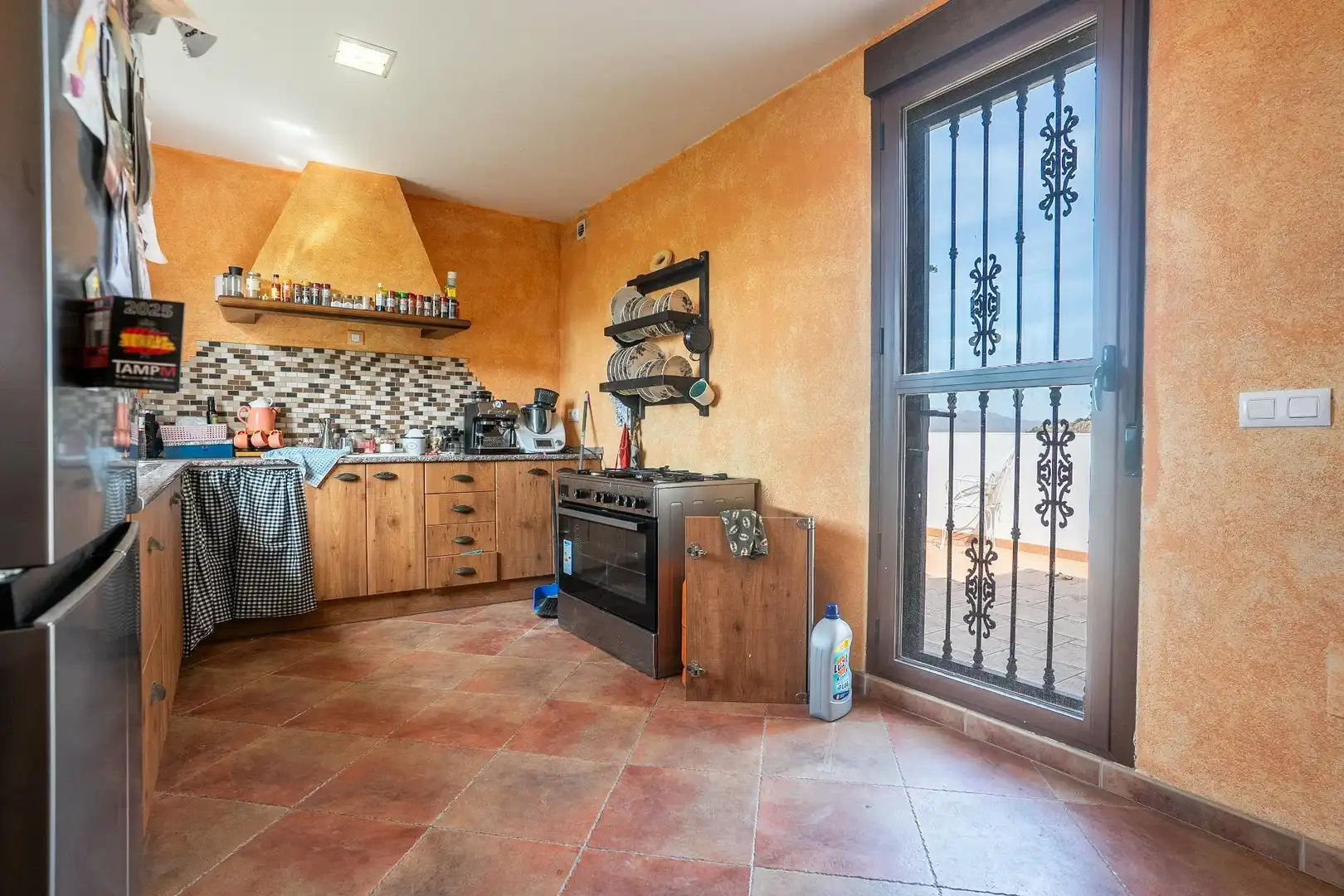 Cocina de Casa o chalet en venta en Alhama de Almería con Jardín privado y Terraza