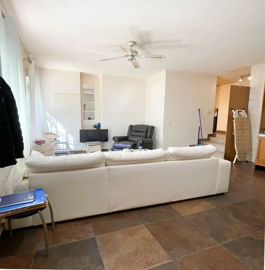 Sala de estar de Piso en venta en Móstoles con Jardín privado