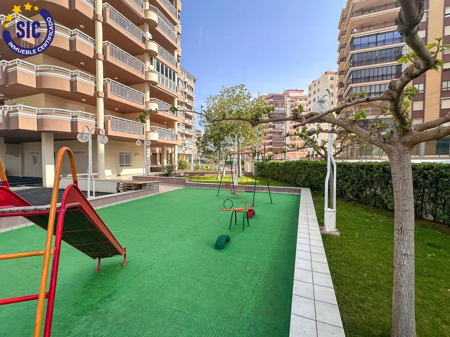 Terraza de Apartamento en venta en Benicasim / Benicàssim con Jardín privado, Terraza y Trastero