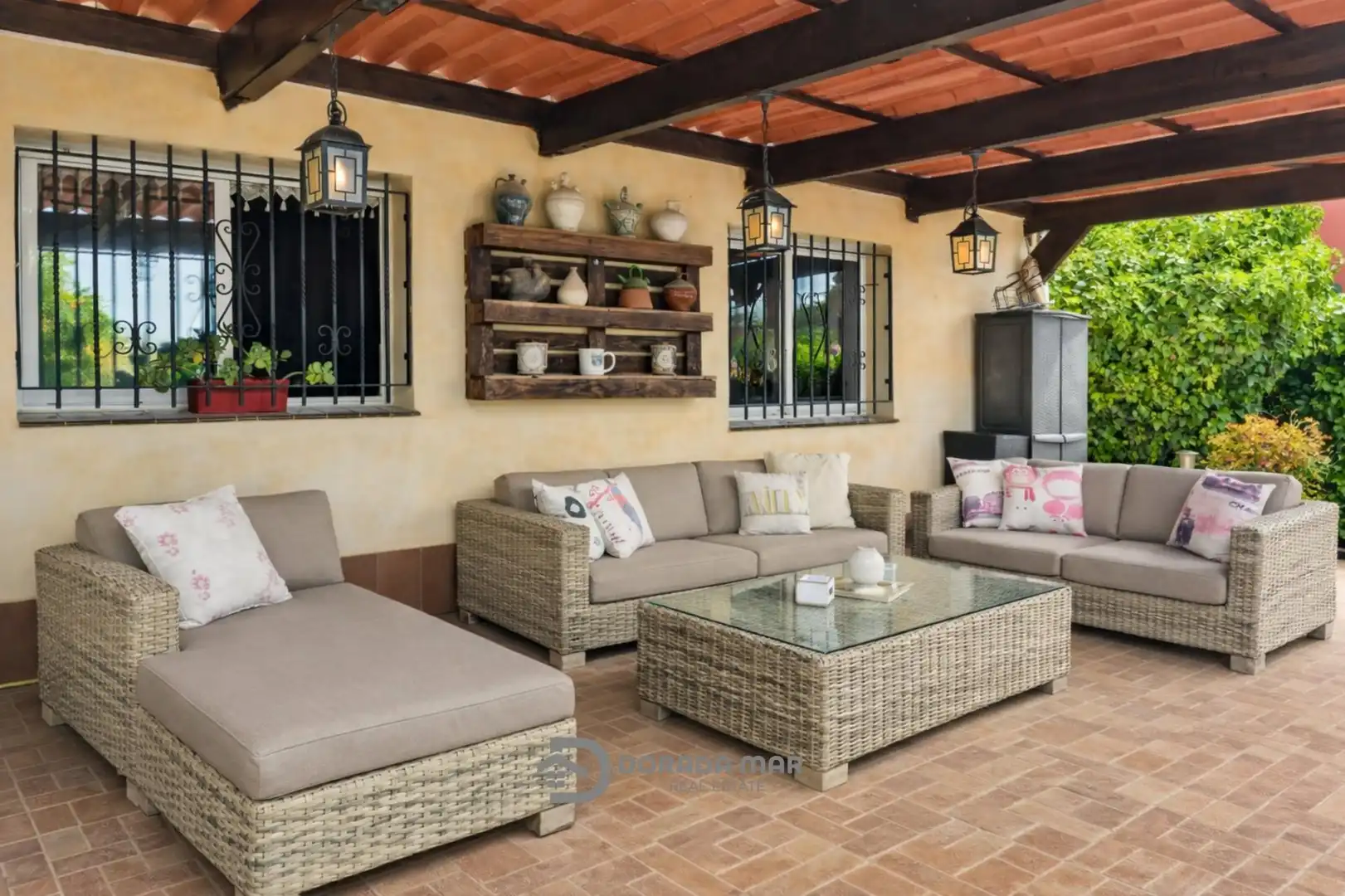 Terraza de Casa o chalet en venta en Olivella con Calefacción, Jardín privado y Piscina