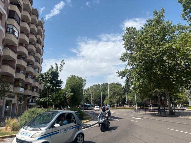 Exterior view of Premises for sale in Salamanca Capital  with Air Conditioner, Heating and Terrace