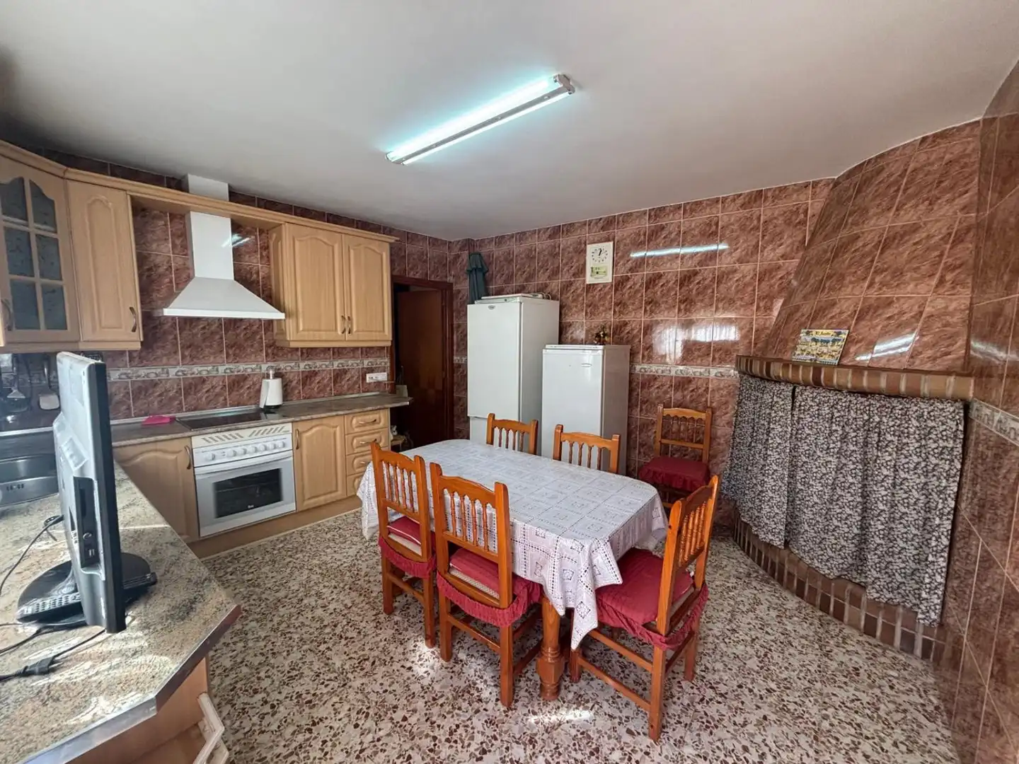 Küche von Haus oder Chalet zum Verkauf in Malagón mit Klimaanlage, Heizung und Abstellraum