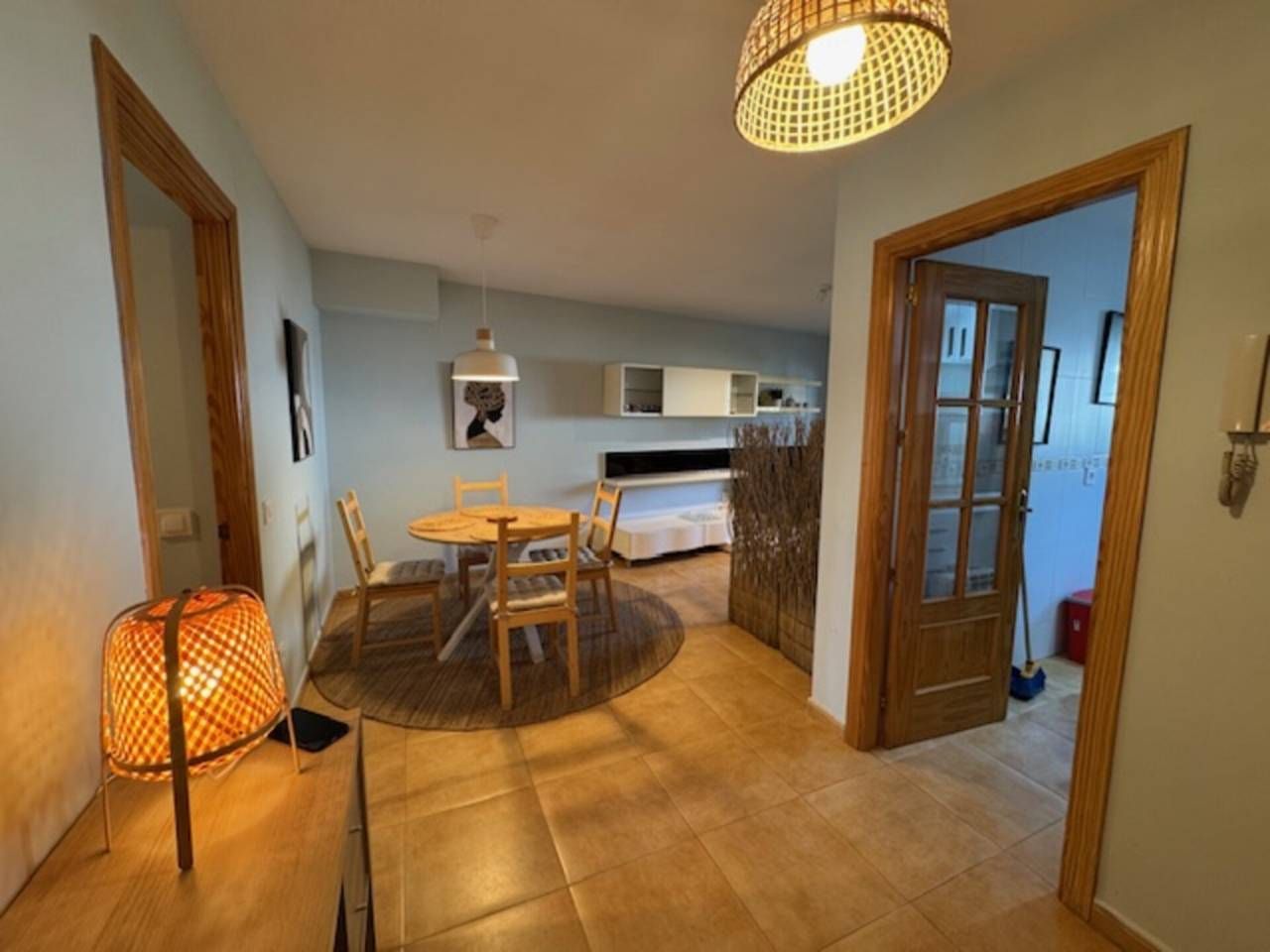 Kitchen of Flat for sale in Lozoya  with Heating and Furnished