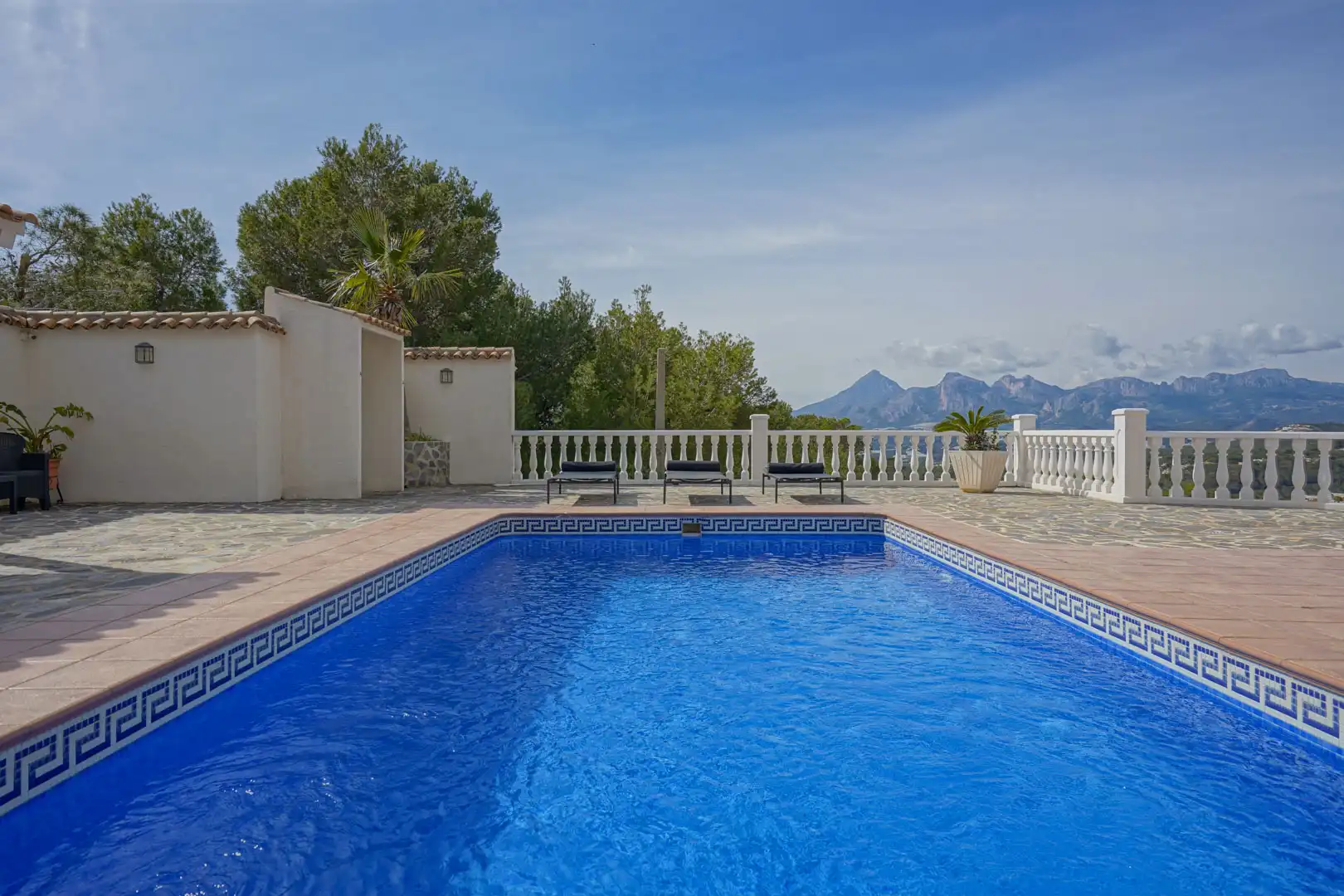 Swimming pool of Houses for sale in Altea  with Air Conditioner, Heating and Terrace