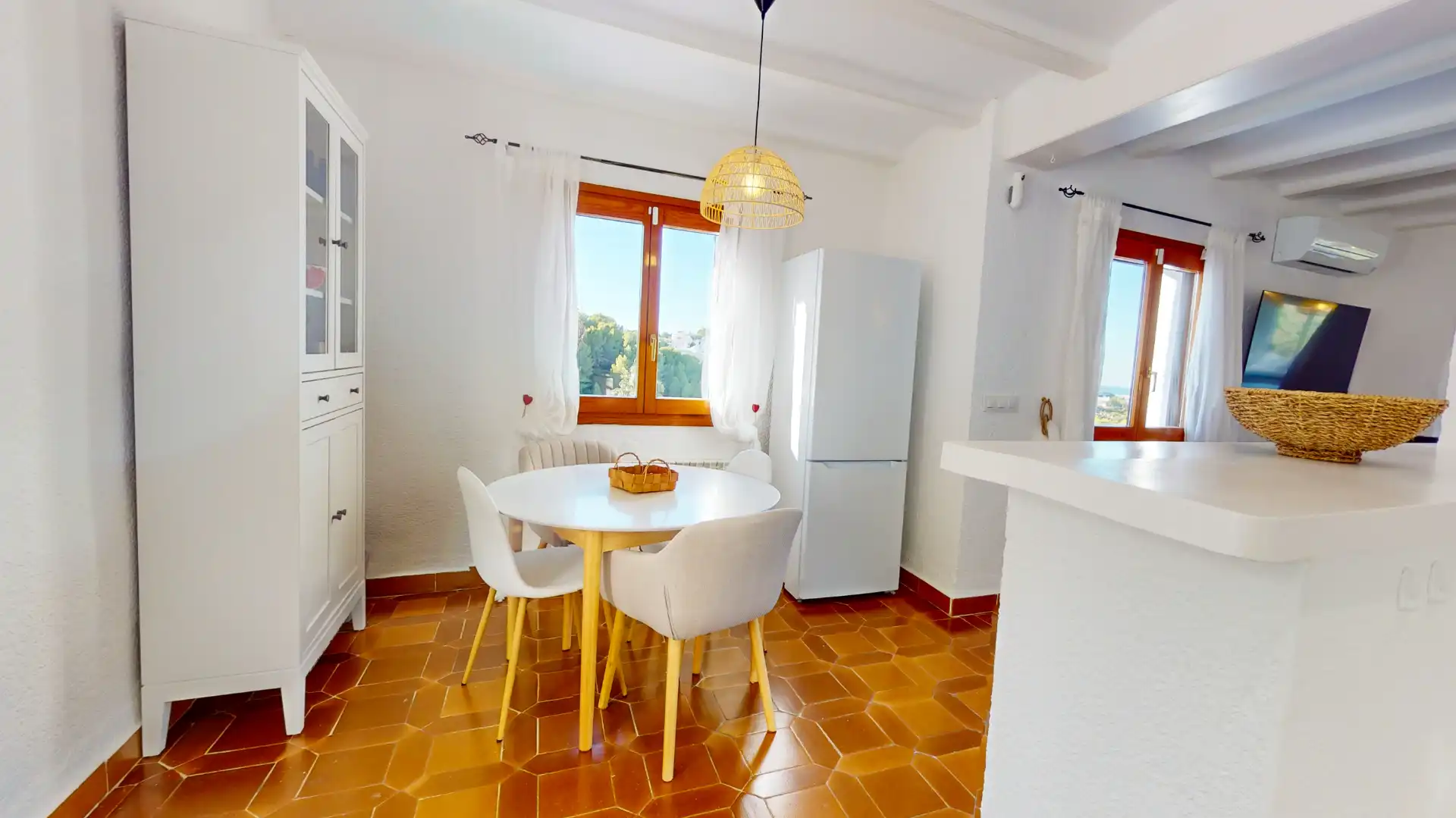 Cocina de Casa o chalet de alquiler en Dénia con Aire acondicionado, Calefacción y Terraza