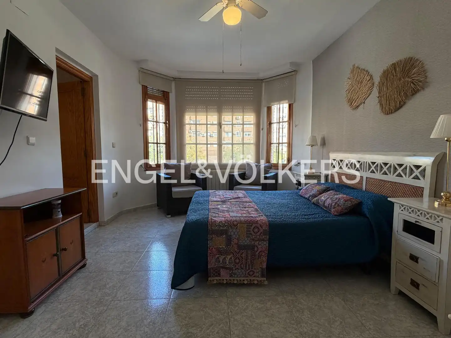 Dormitori de Casa o xalet de lloguer en Valencia amb Aire condicionat, Calefacció i Terrassa