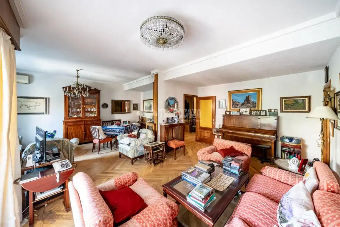 Living room of Flat for sale in Madrid  with Heating