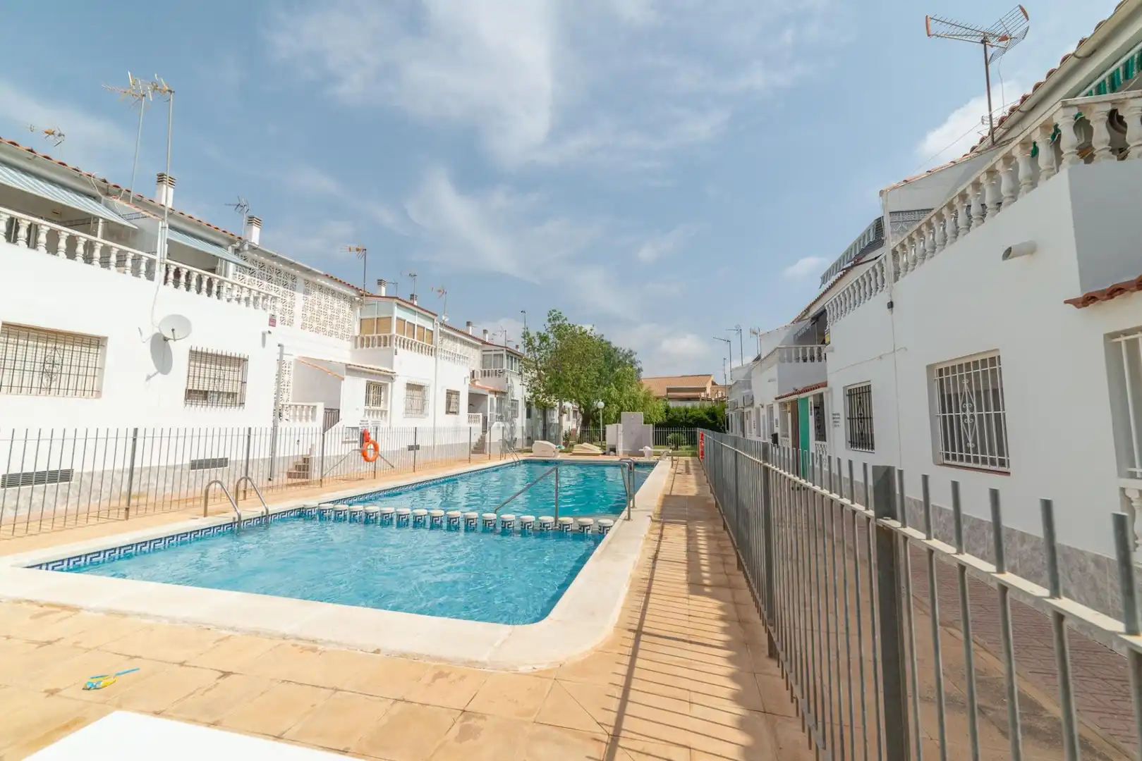 Piscina de Planta baixa en venda en San Javier amb Aire condicionat, Jardí privat i Terrassa