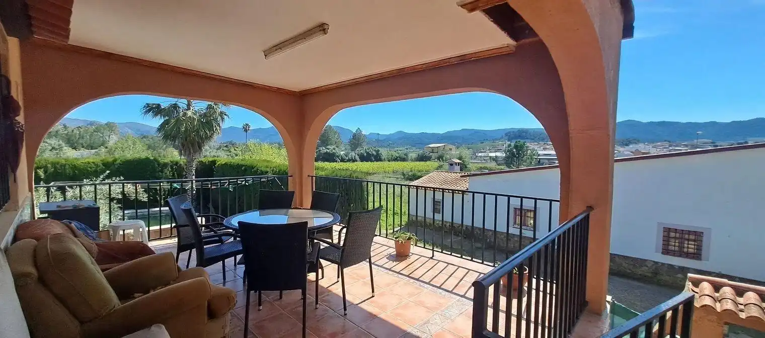 Terraza de Casa o chalet en venta en Barxeta con Aire acondicionado, Calefacción y Piscina