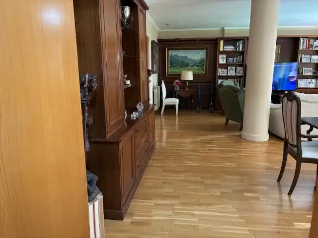 Living room of Flat for sale in Sant Feliu de Llobregat  with Air Conditioner, Heating and Private garden