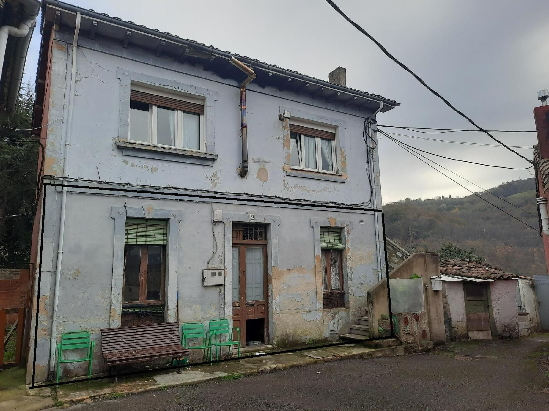 Exterior view of Flat for sale in Langreo
