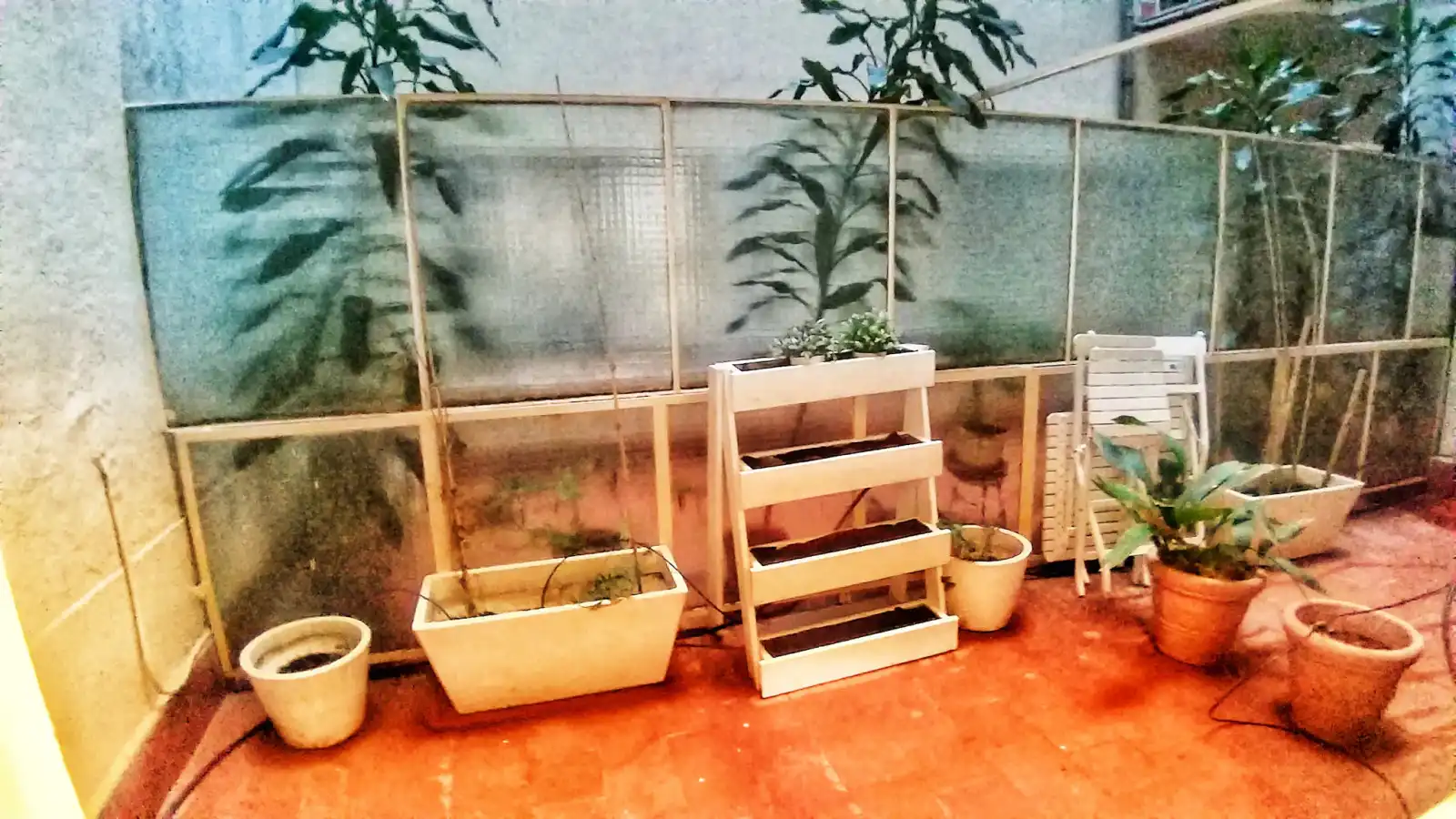 Terraza de Piso de alquiler en Chamberí