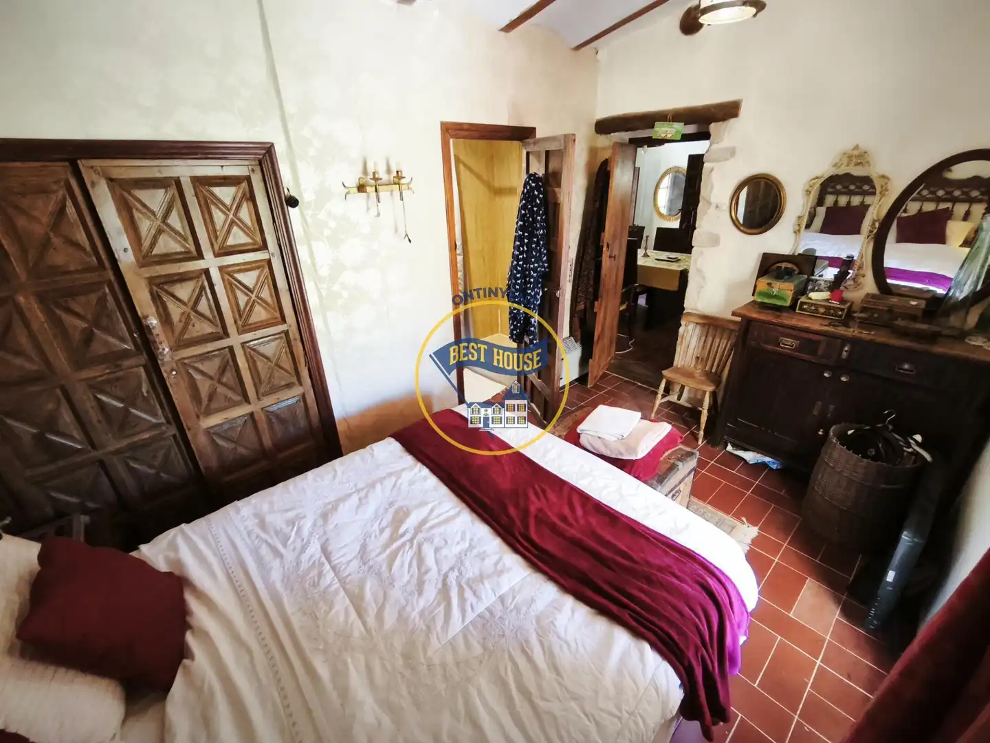 Schlafzimmer von Haus oder Chalet zum Verkauf in Alcoy / Alcoi