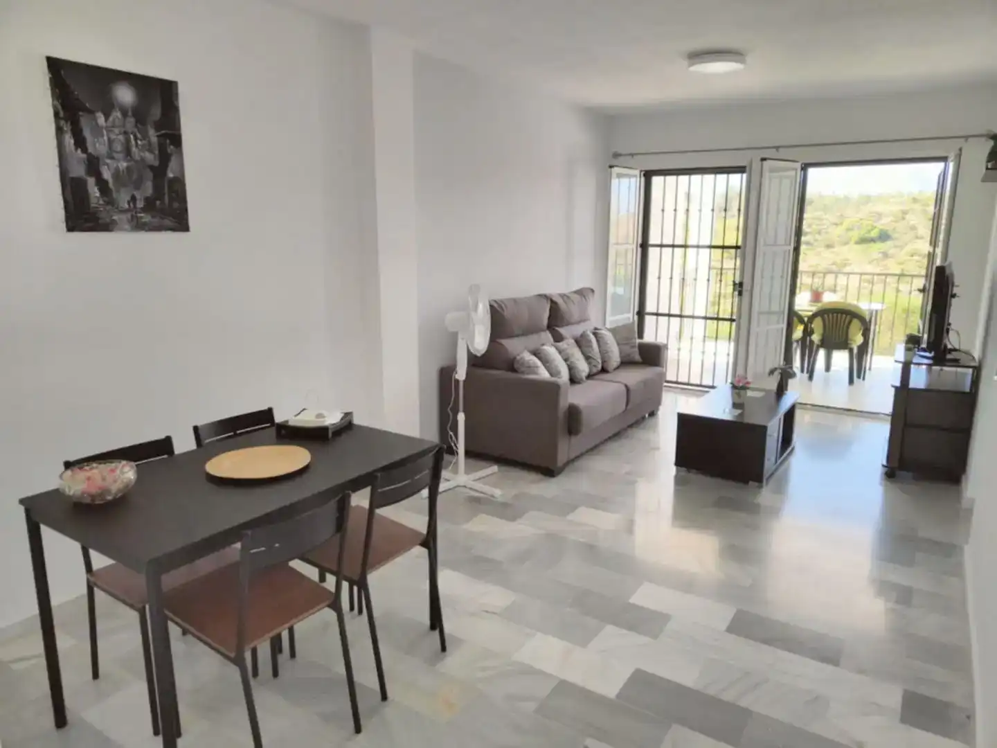 Living room of Flat for rent in El Faro de Calaburra - Chaparral