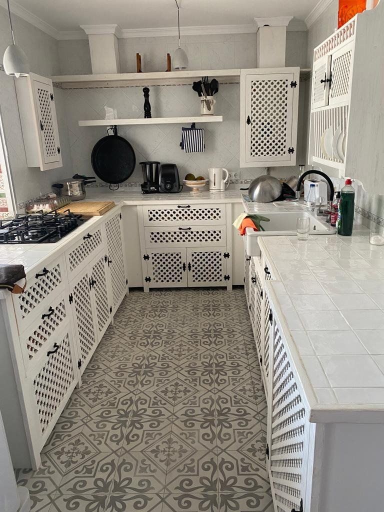 Kitchen of House or chalet for sale in Chipiona  with Air Conditioner, Private garden and Terrace
