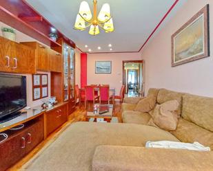 Living room of Flat for sale in Cardeñadijo  with Heating, Parquet flooring and Storage room