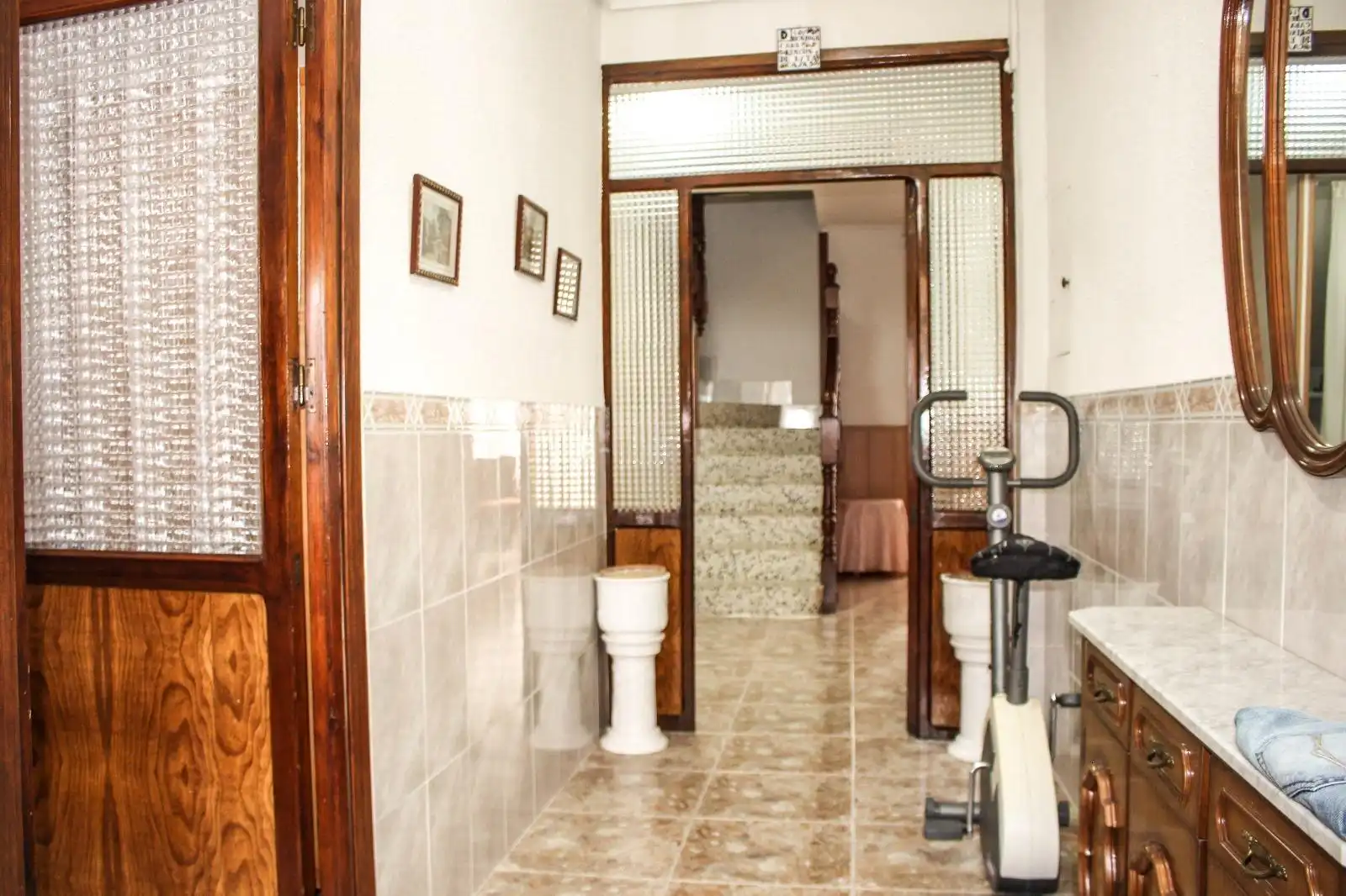 Bathroom of Houses for sale in Viso del Marqués  with Air Conditioner, Heating and Private garden