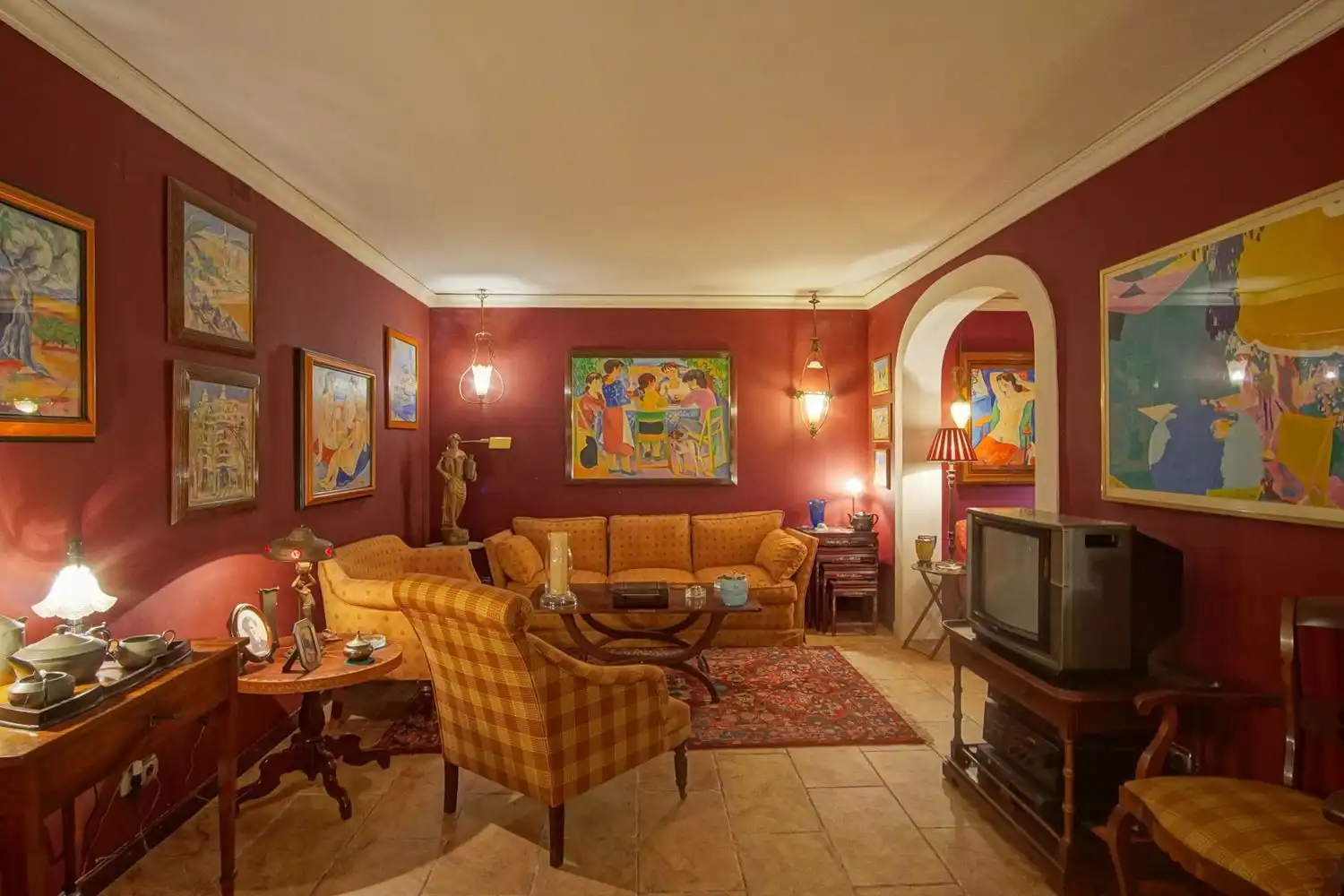 Sala de estar de Casa o chalet en venta en Dénia con Aire acondicionado, Calefacción y Terraza