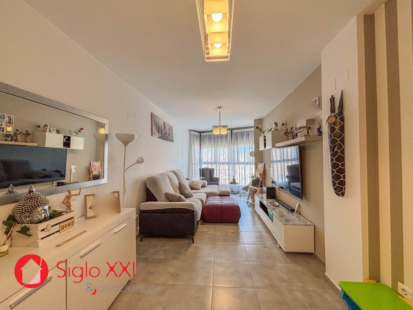Living room of Flat for sale in Vila-real  with Air Conditioner