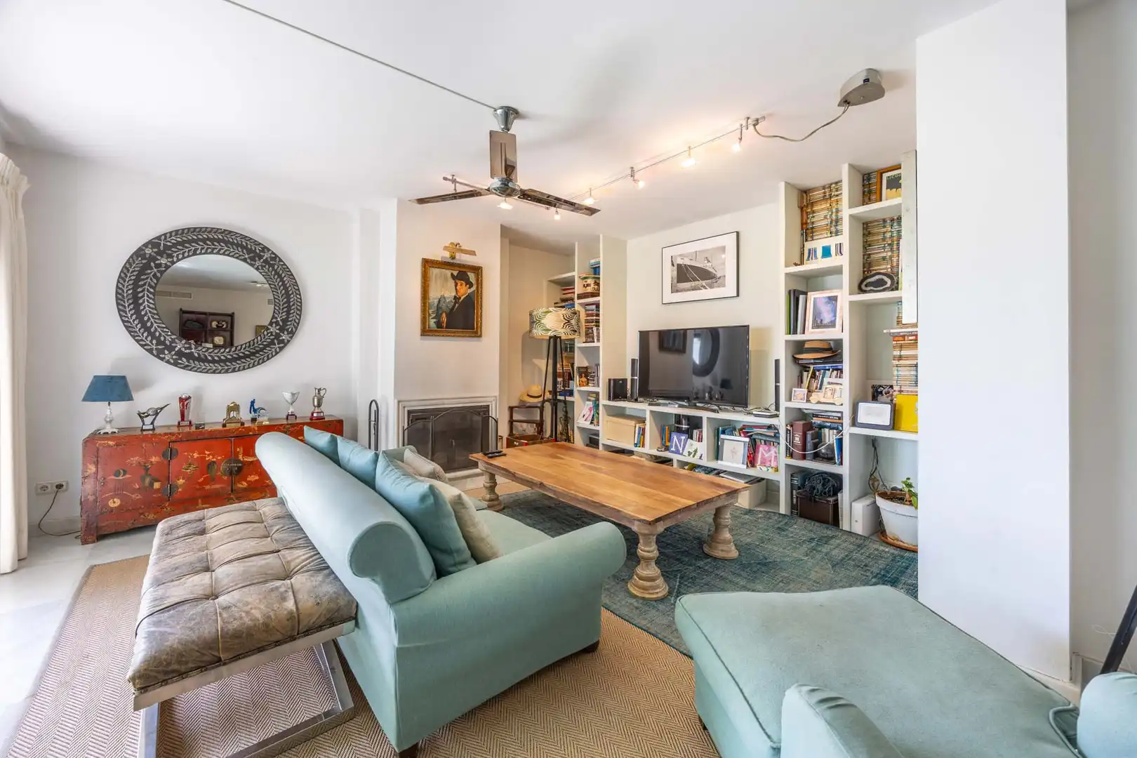 Sala de estar de Apartamento en venta en Sotogrande Costa