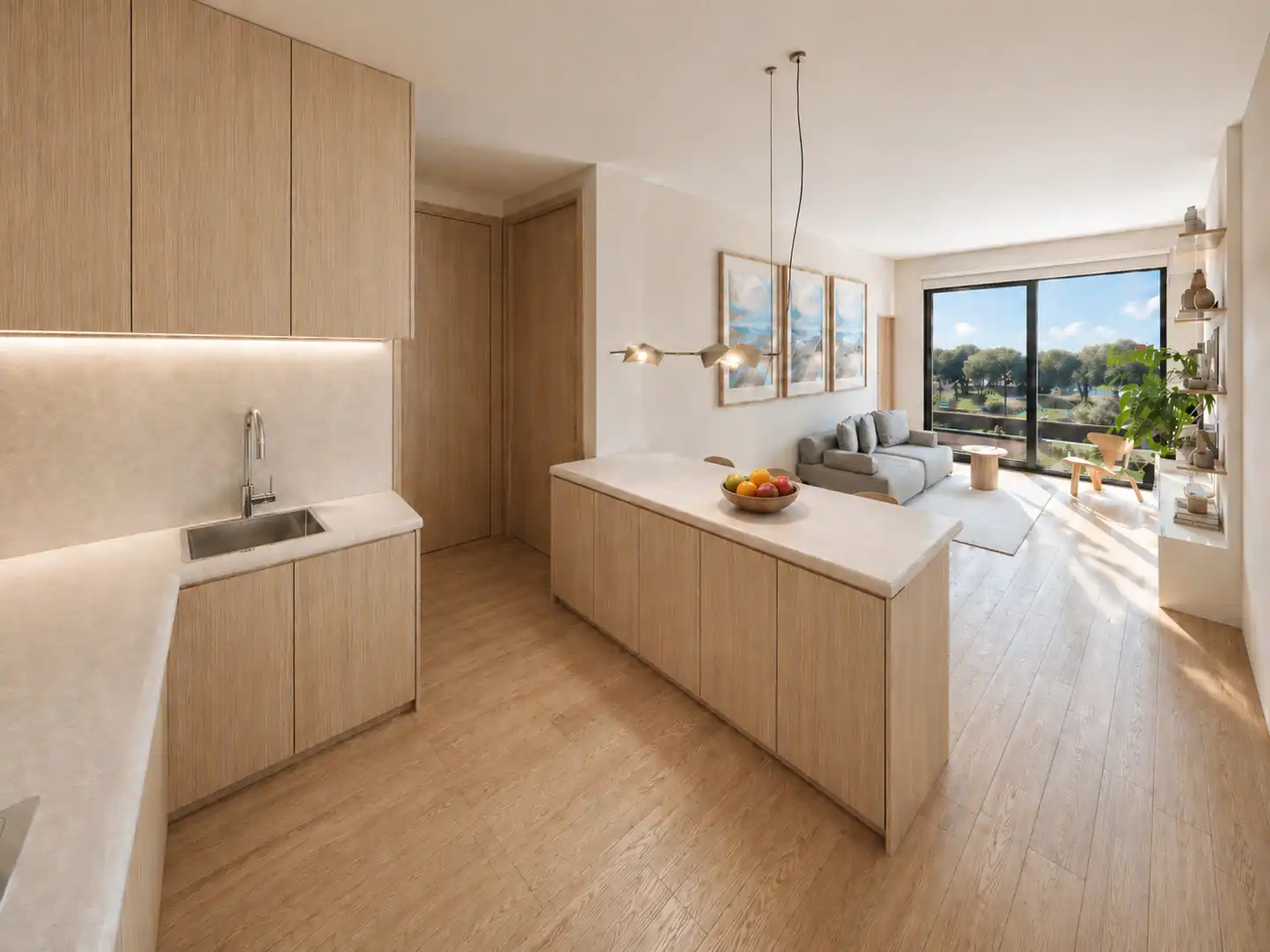 Cuina de Pis en venda en Sant Feliu de Guíxols amb Aire condicionat, Calefacció i Parquet