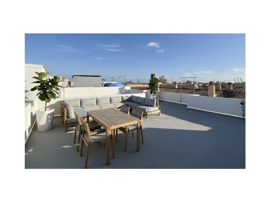 Terrace of Flat for sale in Cartagena  with Air Conditioner, Terrace and Furnished