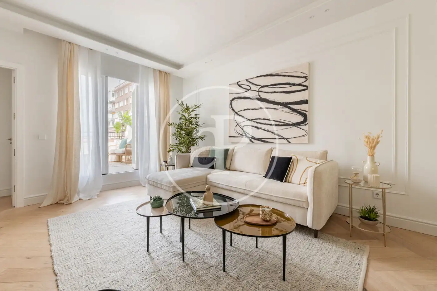 Living room of Attic for sale in Madrid  with Air Conditioner, Heating and Terrace