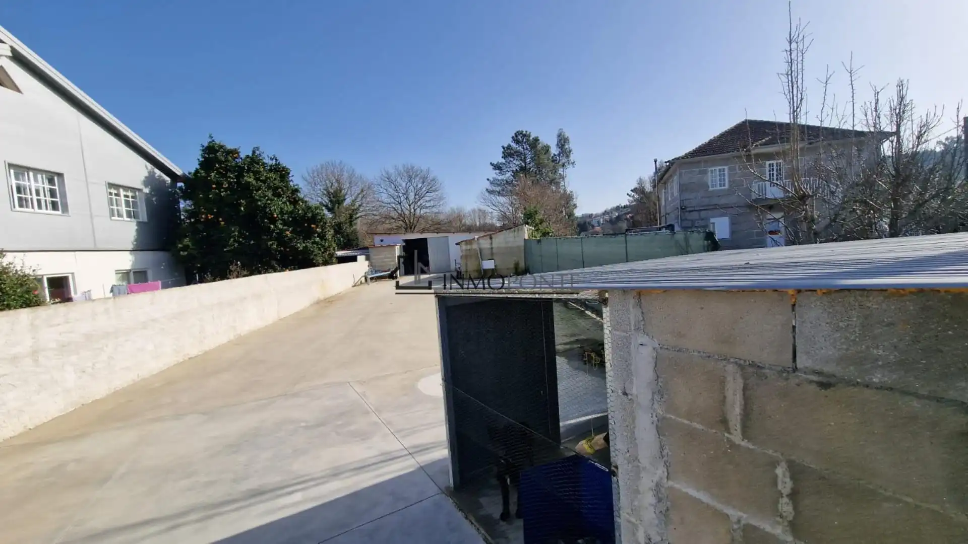 Vista exterior de Casa o xalet en venda en Pontevedra Capital  amb Jardí privat