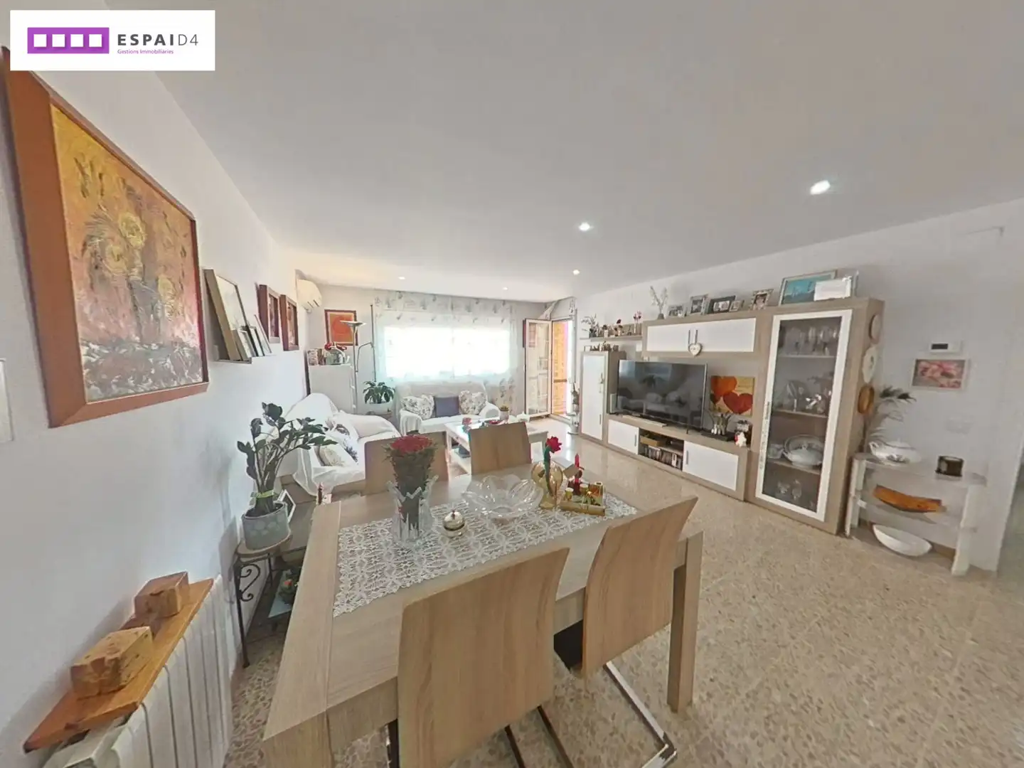 Sala de estar de Piso en venta en Ripollet con Aire acondicionado, Calefacción y Terraza
