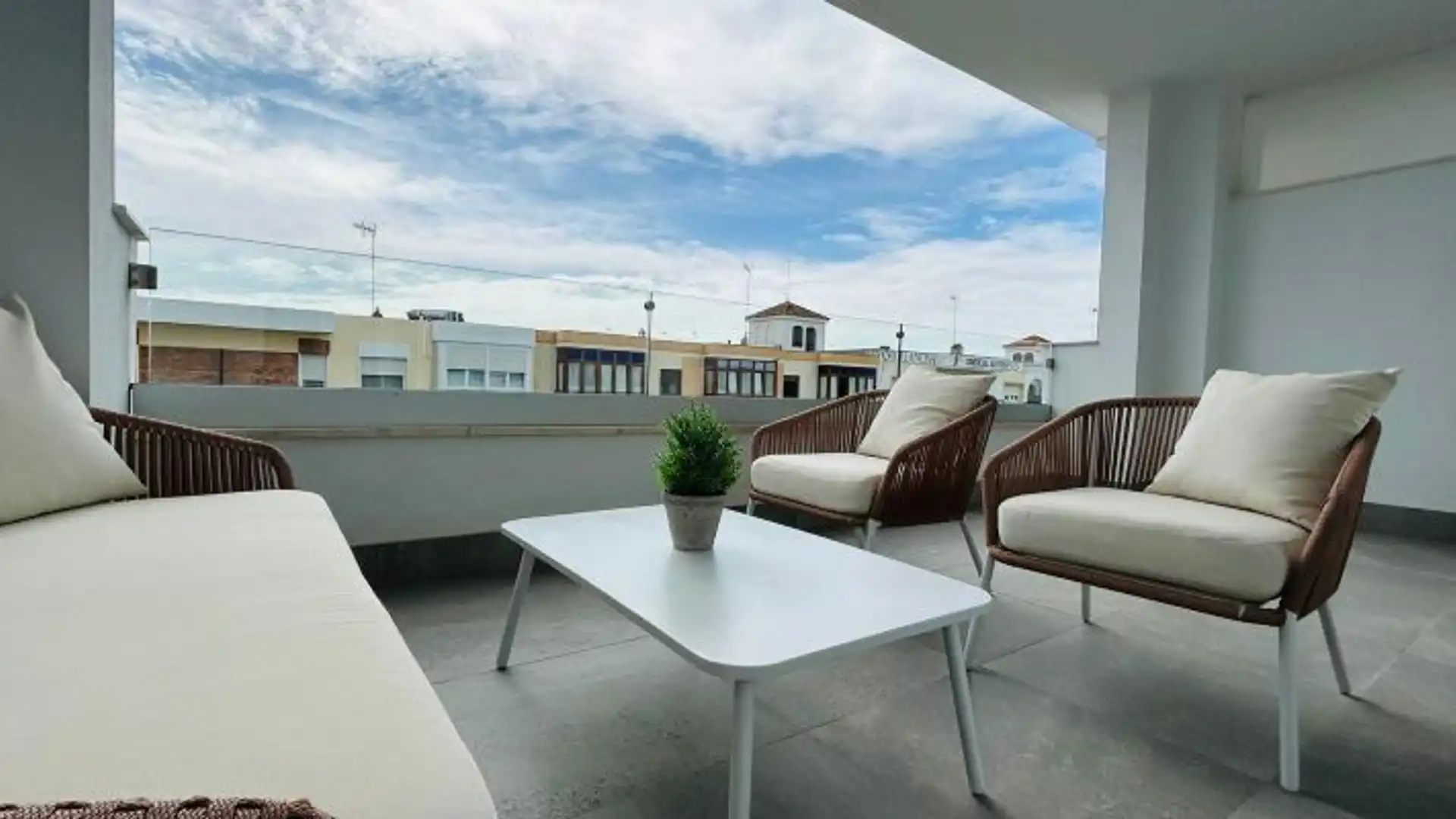 Terrasse von Wohnung zum Verkauf in Ayamonte mit Terrasse