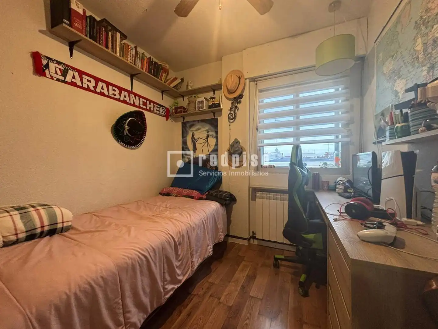 Bedroom of Flat for sale in Madrid  with Air Conditioner, Heating and Terrace