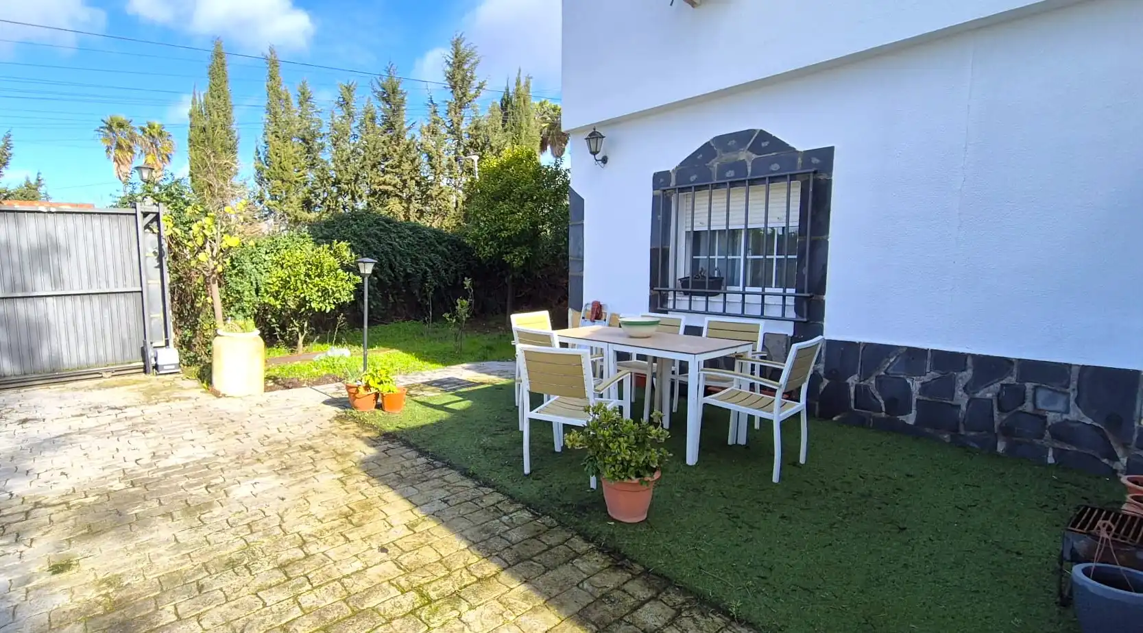 Jardí de Casa o xalet en venda en Badajoz amb Aire condicionat, Calefacció i Jardí privat