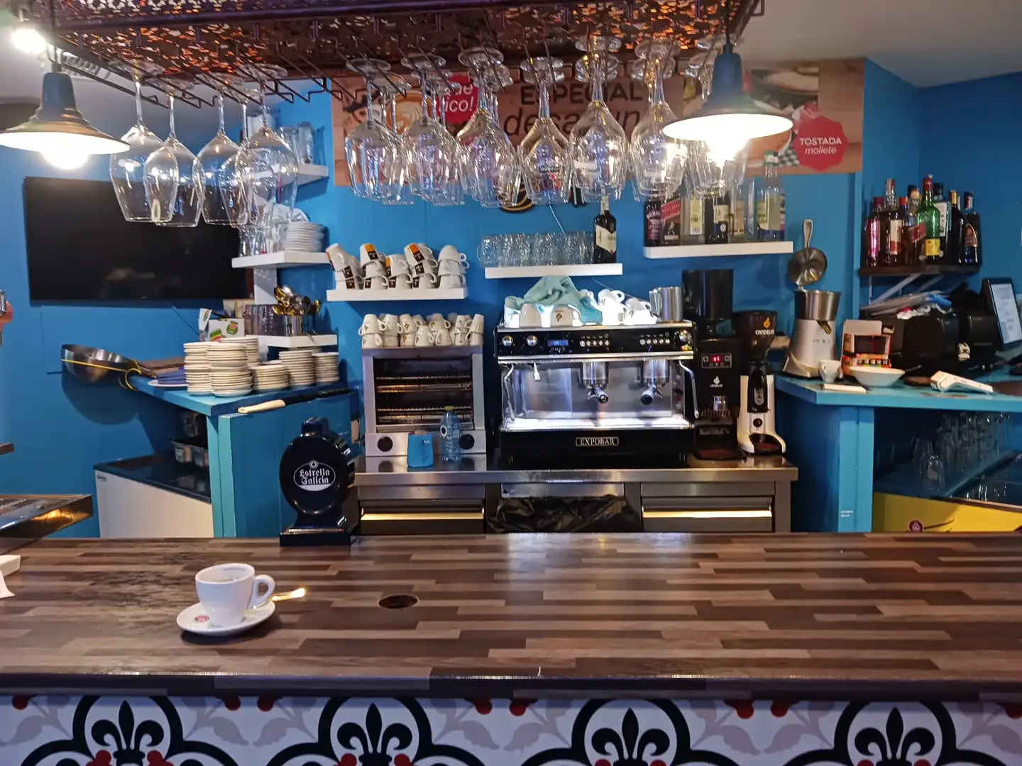 Cocina de Local en traspaso en Ciudad Real con Aire acondicionado, Terraza y Amueblado