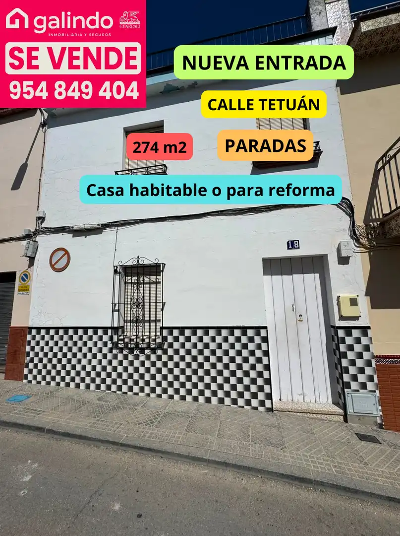Casa rústica en venda a Paradas