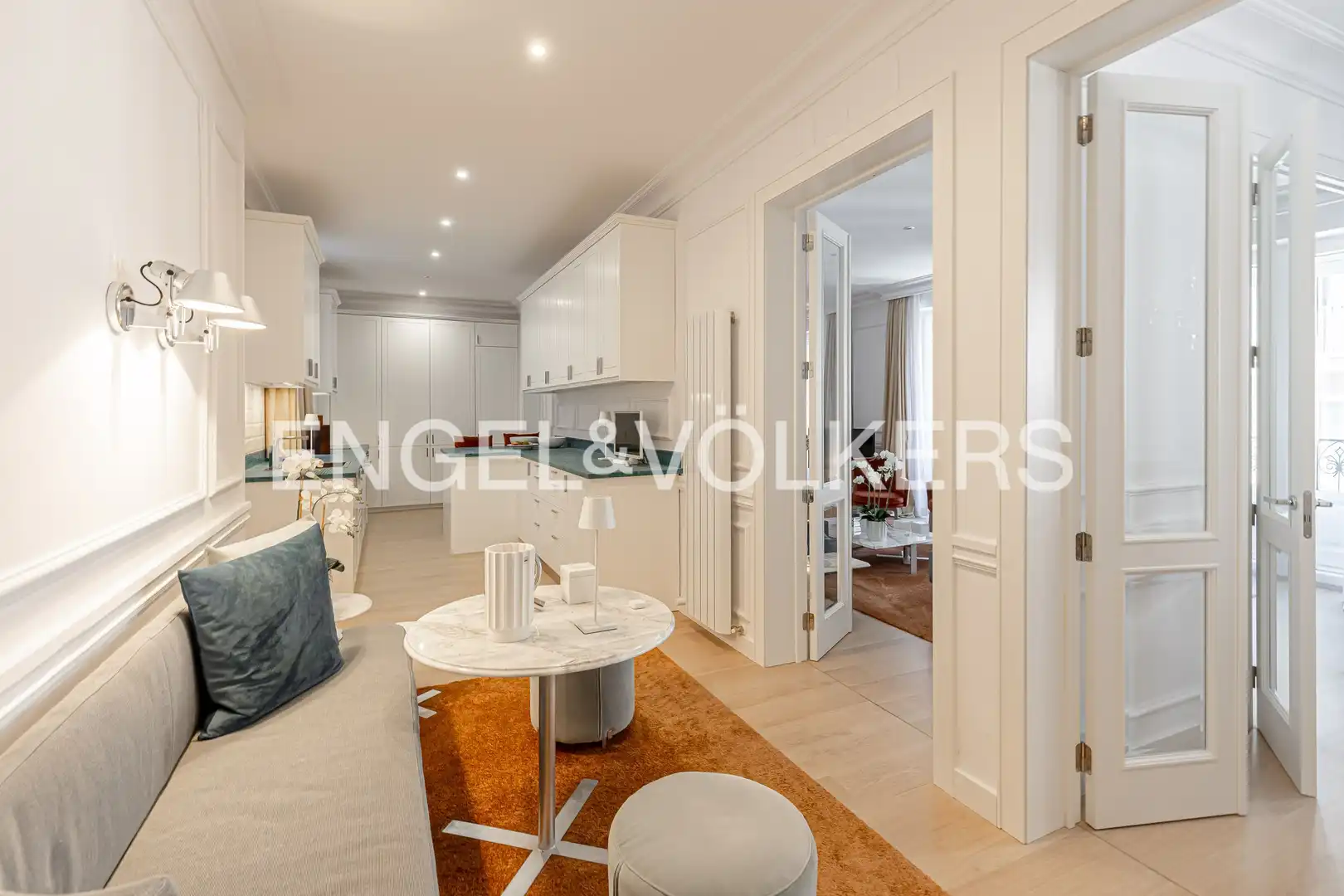 Sala de estar de Piso en venta en Madrid con Calefacción, Trastero y Amueblado