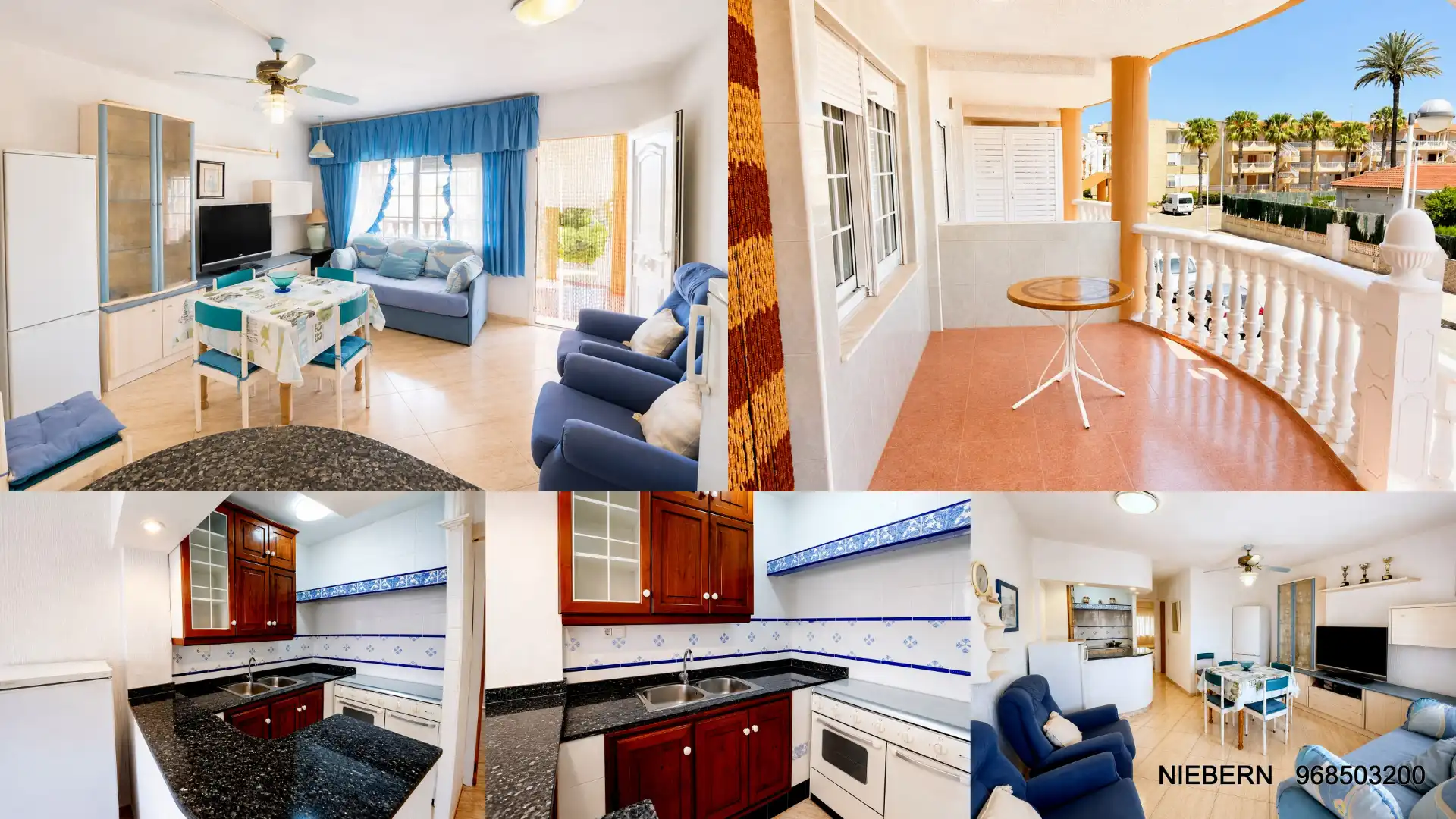 Bedroom of Flat for sale in La Manga del Mar Menor  with Furnished and Balcony