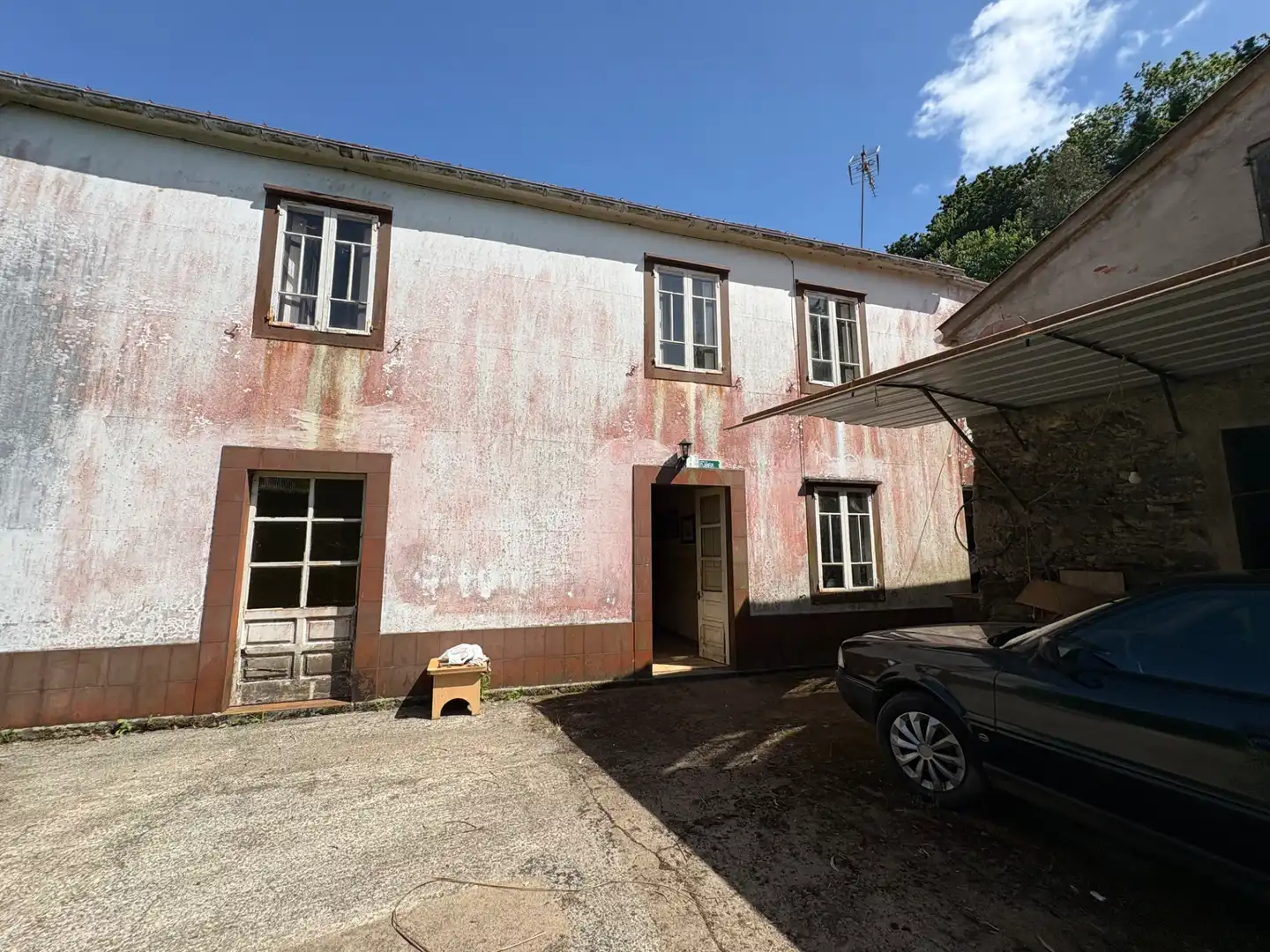 Vista exterior de Casa o chalet en venta en San Sadurniño con Jardín privado, Trastero y Amueblado