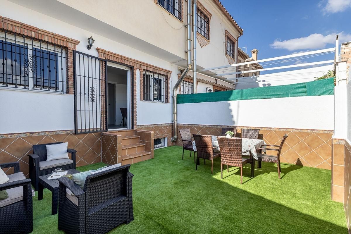 Terrace of Single-family semi-detached for sale in Churriana de la Vega  with Air Conditioner, Terrace and Balcony