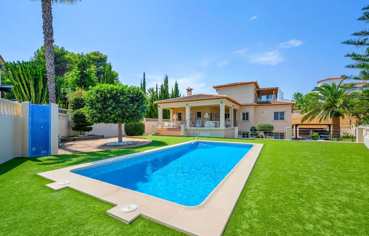 Piscina de Casa o chalet en venta en Benissa con Jardín privado, Terraza y Trastero
