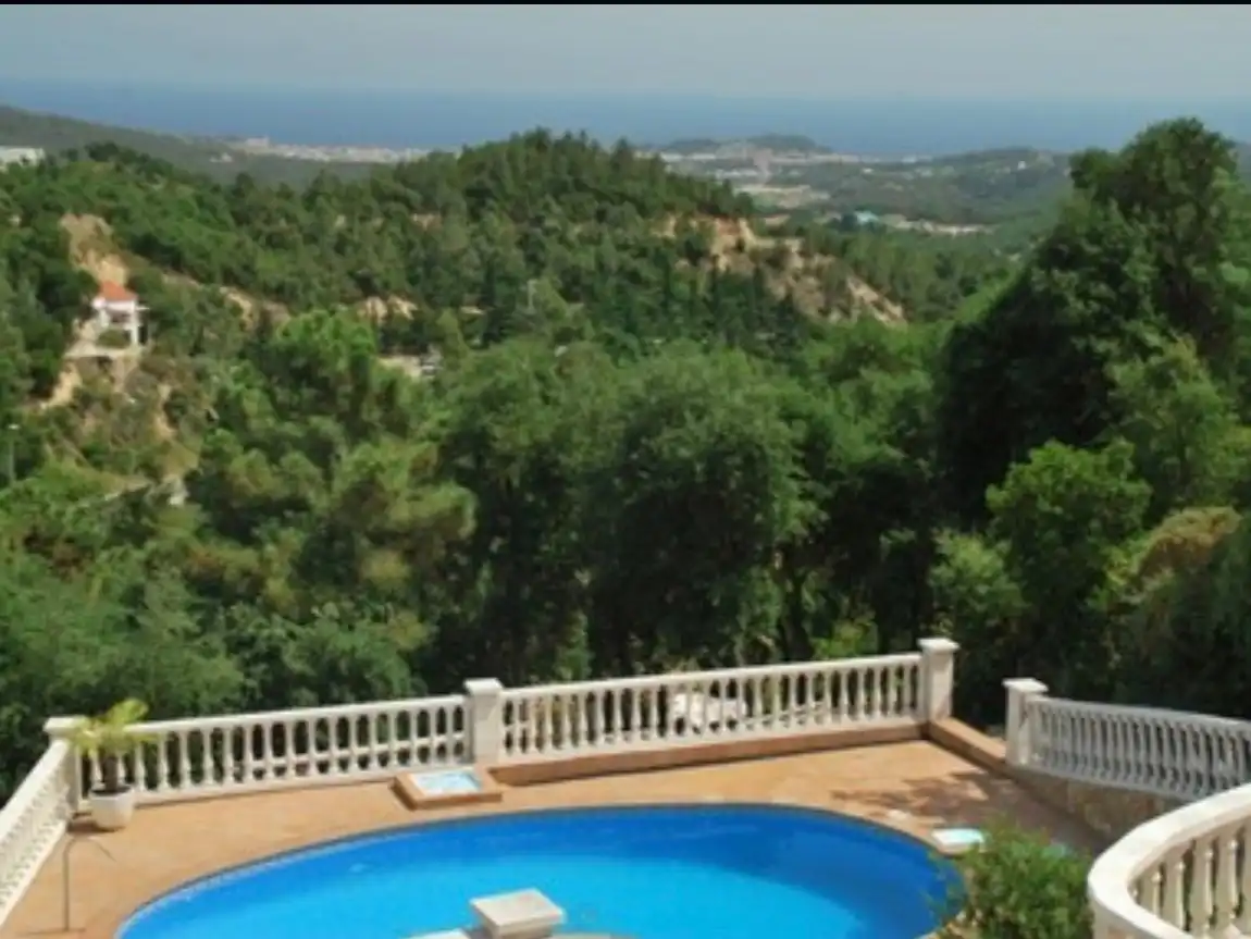 Swimming pool of Houses for sale in Lloret de Mar  with Air Conditioner, Heating and Private garden