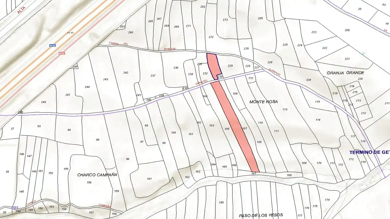 Land for sale in Getafe