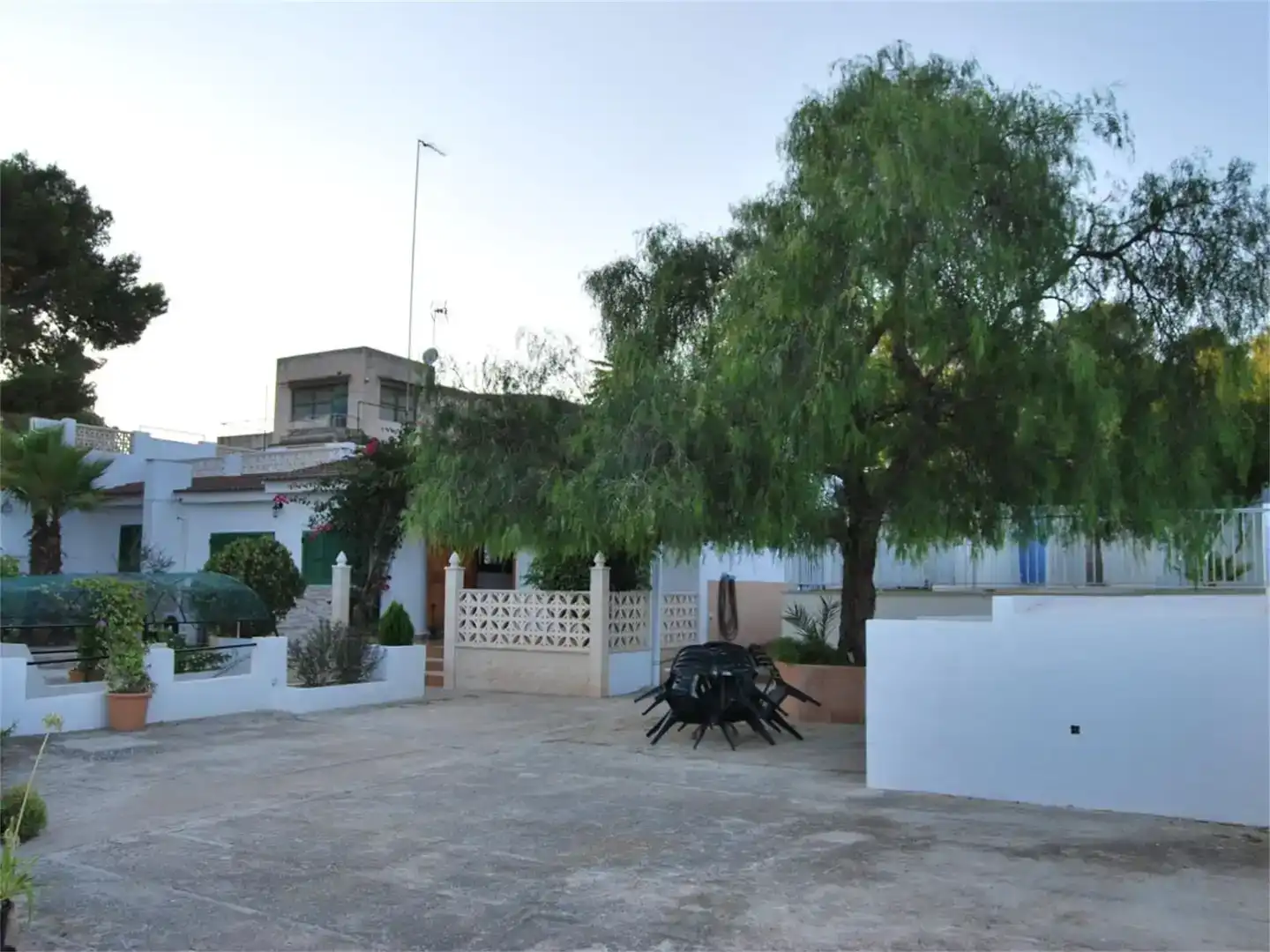 Terrasse von Haus oder Chalet zur Miete in  Palma de Mallorca mit Klimaanlage und Schwimmbad