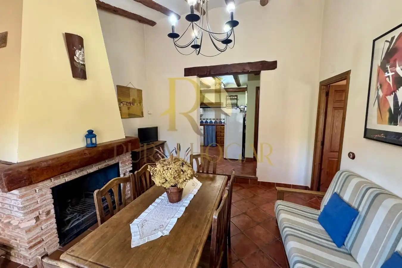Comedor de Casa o chalet en venta en Peralejos de las Truchas con Calefacción, Jardín privado y Parquet