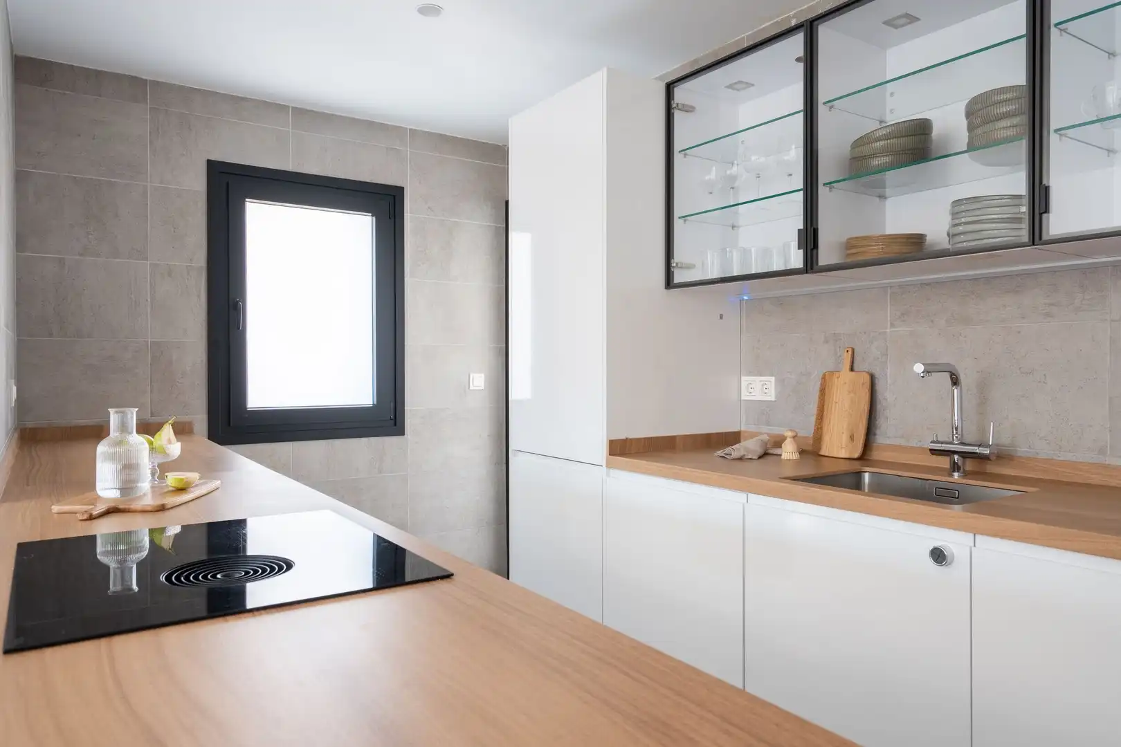Küche von Wohnungen zum Verkauf in Málaga mit Terrasse und Balkon
