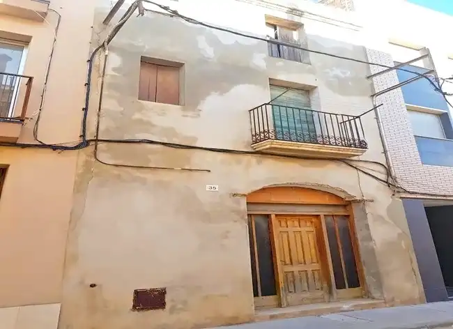 Vista exterior de Casa adosada en venta en Roquetes
