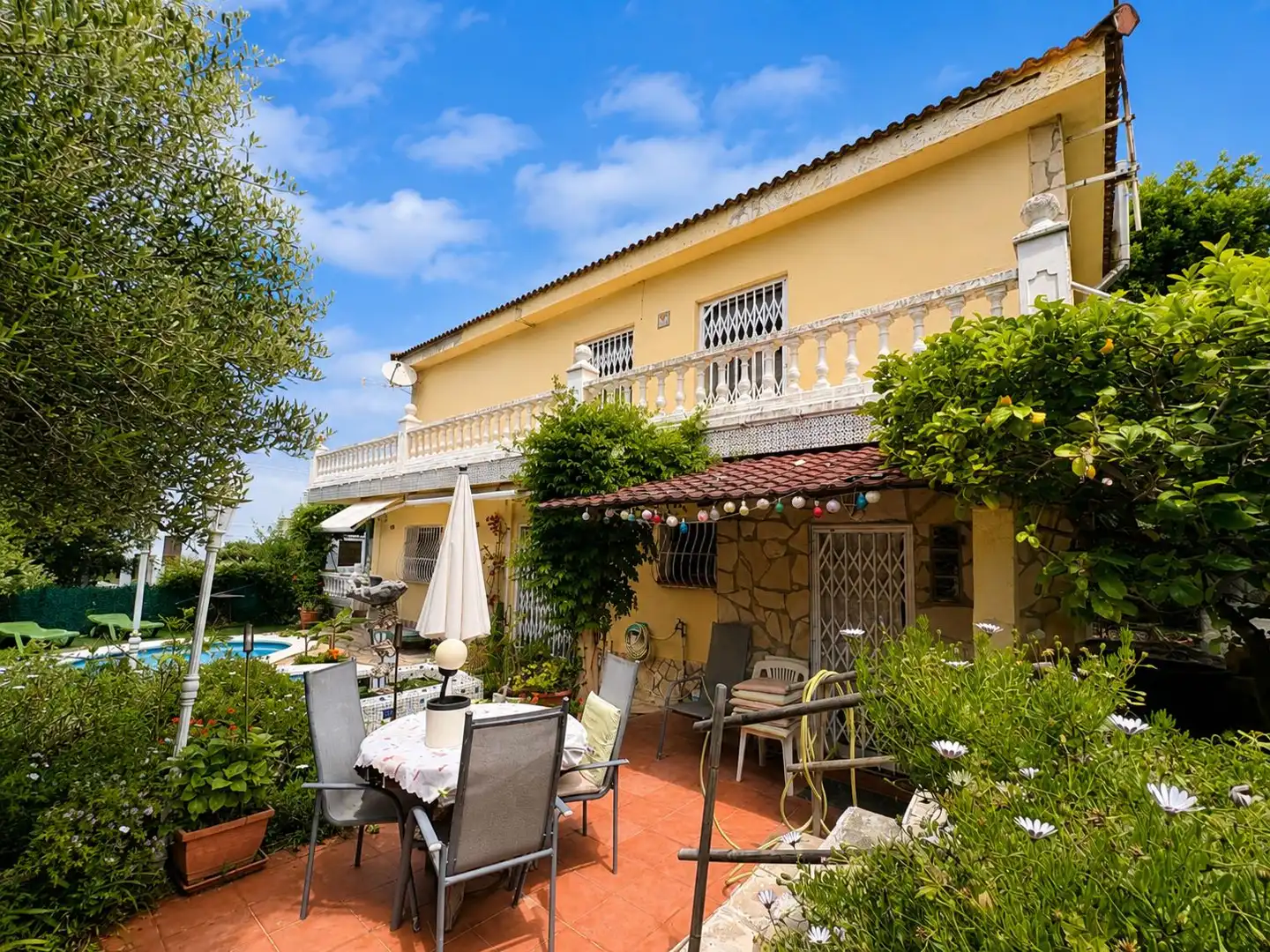 Terraza de Casa o chalet en venta en Arenys de Mar con Aire acondicionado, Calefacción y Jardín privado