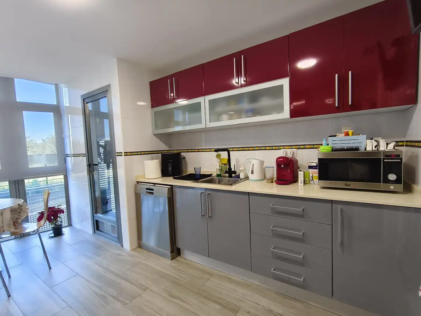 Cocina de Casa adosada en venta en Mutxamel con Aire acondicionado, Jardín privado y Terraza